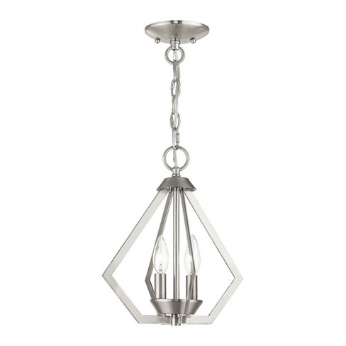 Livex Lighting Prism 2 - Light Chandelier in  Brushed Nickel - image 1 of 2