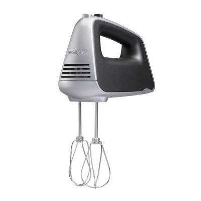 Proctor Silex Hand Mixer 5 Speeds plus Boost 62501: Handheld Mixer, Dishwasher-Safe Parts, 120W, Black, Kitchen Appliance