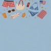 Rerun Island Men's American Summer Wardobre Americana 4Th Of July Short Sleeve Graphic Cotton T-Shirt - Light Blue S - 2 of 4