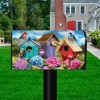 Briarwood Lane Colorful Birdhouses Spring Large Mailbox Cover Ove - 2 of 3