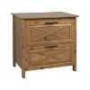 Saint Birch Austin 2-Drawer Lateral File Cabinet, Rustic Brown - 2 of 4