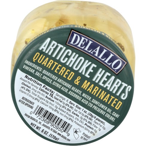 Delallo Marinated Artichoke - Case 12 - 6 oz - image 1 of 1