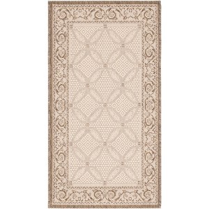 Courtyard CY1502 Power Loomed Indoor and Outdoor Rug - Safavieh - 1 of 3