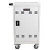 20.80"Mobile Charging Cart and Cabinet for Tablets Laptops 32-Device(White) - 3 of 3
