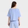 Women's Slub Boxy Short Sleeve Top - JoyLab™ - 2 of 3