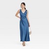 Women's Satin Slip Maxi Dress - A New Day™ - 3 of 3