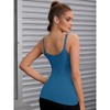 INSPIRE CHIC Women's Adjustable Straps Tummy Control Long Slim-Fit No Trace Shapewear Camisoles - 2 of 4