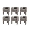 Elias Dining Chair  with Three-legged Design,Set of 6   | ARTFUL LIVING DESIGN - 2 of 4
