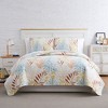 Southshore Fine Living Oversized Lightweight Tropic Leaf Quilt Set - image 3 of 4