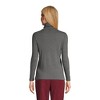 Lands' End Women's Supima Cotton Fitted Long Sleeve Turtleneck - 2 of 4