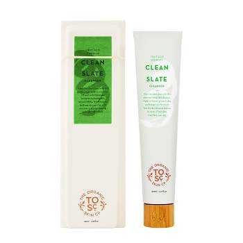 Clean Slate Fruit Acid Complex Cleaner, The Organic Skin Co, Organic Vegan Facial Cleanser, 3.04 fl oz