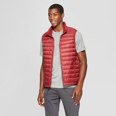 mens puffer vest target