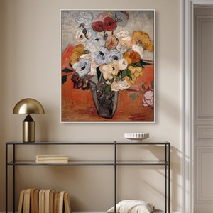 Art Remedy Van Gogh Autumn Van Gogh Classic Fields and Floral Wall Art Framed - 1 of 4