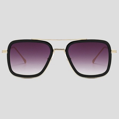 Anna-Kaci Women's Chic Square Frame Polarized Sunglasses UV400 Protection