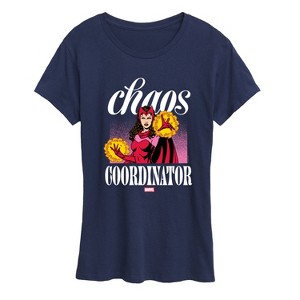 Women's - Marvel - Chaos Coordinator Scarlet Witch Short Sleeve Graphic T-Shirt - 1 of 4
