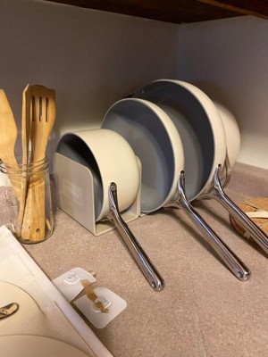Caraway Home 2pc Nonstick Ceramic Mini Fry Pan And Mini Sauce Pan Set Off- white : Target