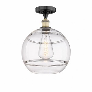 Rochester - 1 Light Semi-Flush Mount In Industrial Style-13.5 Inches Tall and 12 Inches Wide - 1 of 1