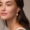 Birthstone Crystal Dangle Drop Earrings, 18K Gold Plated Huggie Hoop Hypoallergenic Earring Jewelry Gifts for Women - 3 of 4