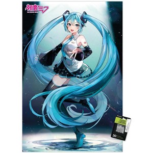 Trends International Hatsune Miku - Moonlight Elegance Unframed Wall Poster Prints - 1 of 4