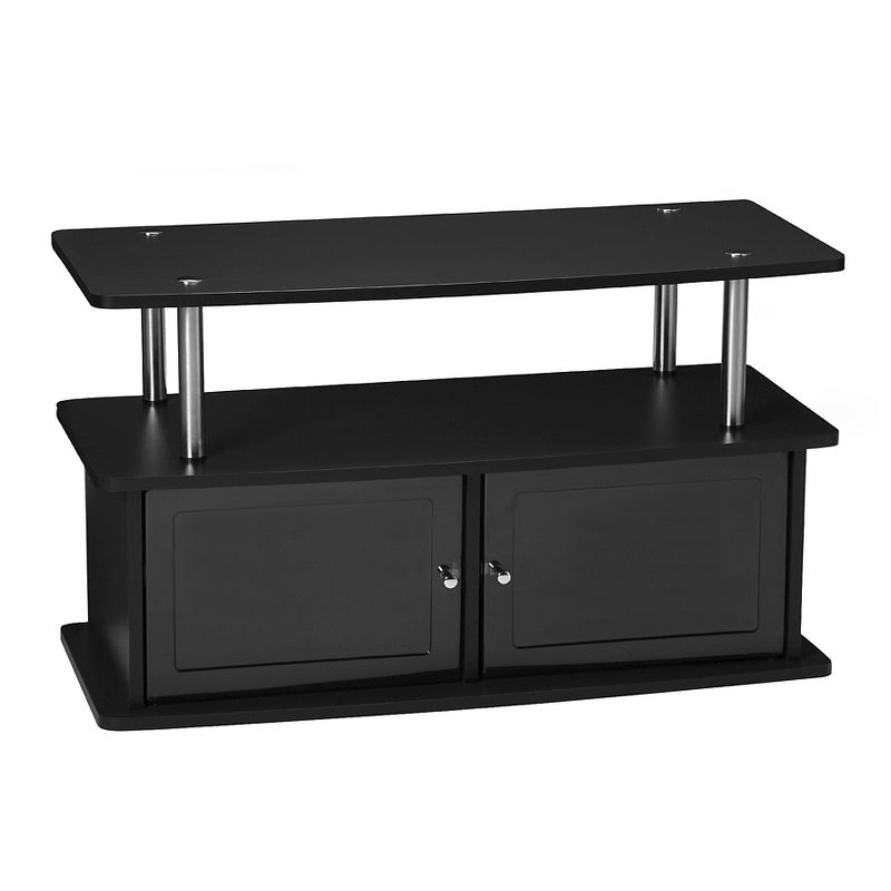 Designs2Go TV Stand for TVs up to 49" with 2 Storage Cabinets and Shelf - Breighton Home, 1 of 4