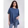 EXLURA Womens Summer Oversized T Shirts Casual Short Sleeve Loose Maternity Tops Crewneck Tunic Plus Gym Workout Top - 4 of 4