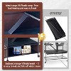 60" Large Metal Ferret Cage, Metal Large Guinea Pig Cages 5 Levels with Lockable Doors, Ramps, Wheels, Squirrel Cage - 2 of 4