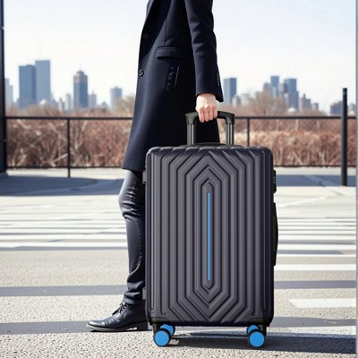YONWAY Carry On Luggage Airline Approved 28 Inch Carry On Suitcase,28 Inch Luggage Hardside And Lightweight With Spinner Wheels TSA Lock For Travel