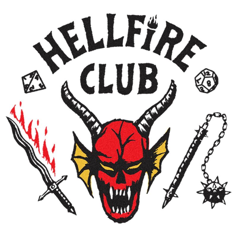 Men's Stranger Things Welcome to the Hellfire Club T-Shirt, 2 of 6