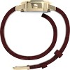 Women's Timex Watch with Leather Strap - Gold/Mother of Pearl/Brown T216939J - 2 of 3