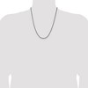 Chisel Stainless Steel Polished 3.2mm 22" Square Wheat Chain Necklace - 4 of 4