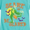 Girls' - SpongeBob SquarePants - Scare Or Be Scared Flying Dutchman Fitted Short Sleeve Graphic T-Shirt - 2 of 4