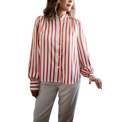 Women's Long Sleeve Button Down Shirt - Fate