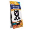 Creativity Street® Felt Sewing Animal Kit, Cat, 4" x 10.25" x 1", 6 Kits - 2 of 4