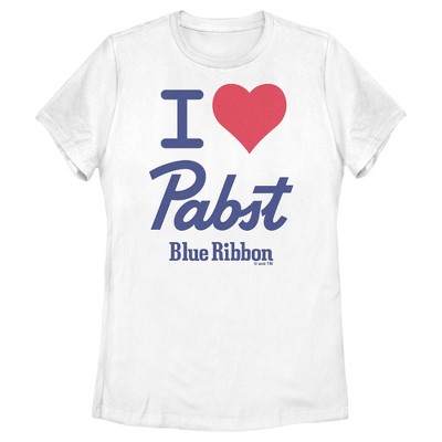Women's Pabst I Heart Beer T-Shirt