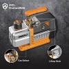 NAVAC NP7DP2 HVAC Vacuum Pump - Dual-Stage AC Motor - A2L Refrigerants - A/C Vacuum Pump Kit - For Evacuation of HVAC Equipment - 15 Microns - 7 CFM - 3 of 4