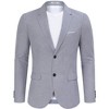 Men's Casual Blazer Sport Coat Two Button Lightweight Business Jackets - 2 of 4