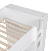 NicBex Twin over Twin Bunk Bed Wooden Bed Frame with 2 Drawers, Multi-level Storage, Ladder, Headboard and Guardrail, No Box Spring Required - 4 of 4