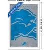 Trends International NFL Detroit Lions - Logo 25 Framed Wall Poster Prints - 3 of 4