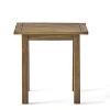 Grungis Acacia Wood Outdoor End Tables for Patio,Rectangular Side Table in Natural Stained,Weather-Resistant End Table for Patio,Living Room - 4 of 4