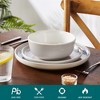 vancasso 18-Piecee Stoneware Dinnerware Set , Including Dinner/Dessert Plates, Bowls, For 6 People - 3 of 4