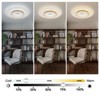 YIYIBYUS Round Dimmable LED Ceiling Light with Remote Control - 4 of 4