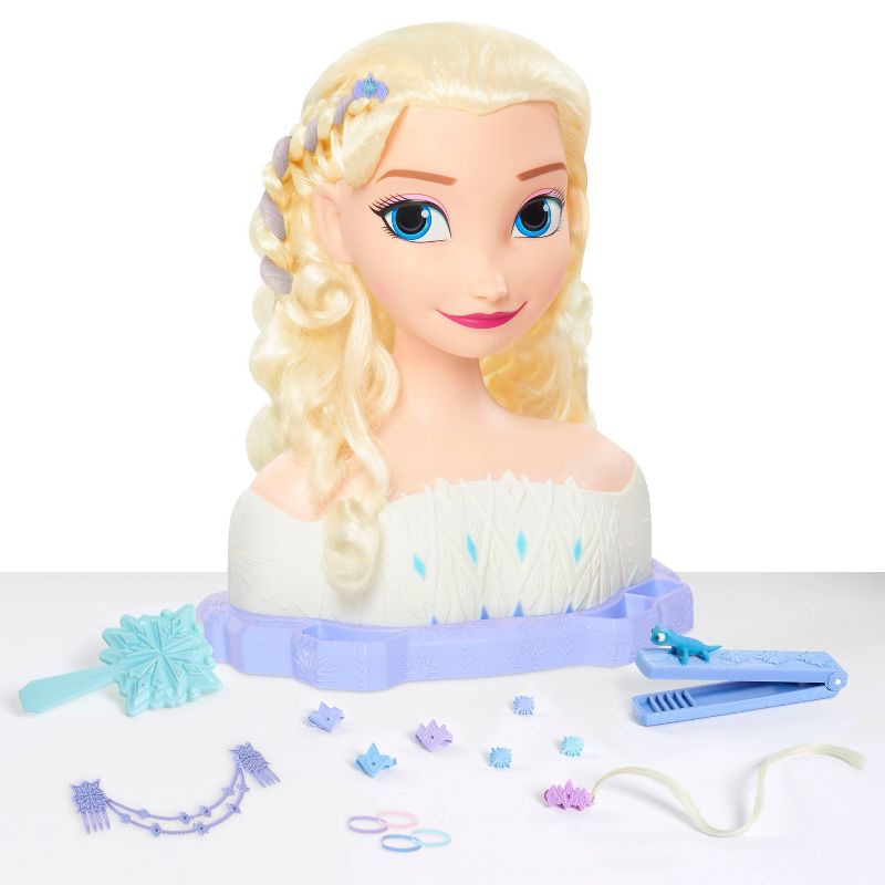 Disney Frozen 2 Deluxe Elsa the Snow Queen Styling Head 17pc, 1 of 11