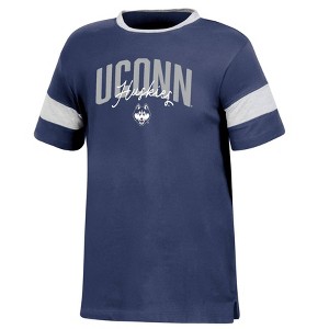 NCAA UConn Huskies Girls' Knot T-Shirt - 1 of 3