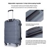 Hardshell Luggage Sets 3 Piece With Tsa Lock And 360 Degree Double Spinner Wheels Pp Lightweight Durable Hand Luggage (20"/24"/28") - 4 of 4