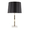 26" Moon Table Lamp Black/Gold/White - LumiSource - image 3 of 4