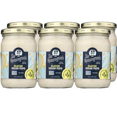 Sir Kensington's Classic Vegan Mayo - Case of 6/12 oz