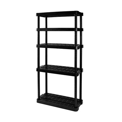 target white shelving unit