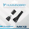 HUMMINGBIRD MK12 QuickSwap Replacement Nose & Ear Rotary Trimmer Head, Precision Trimmer, Eyebrow Guide Comb, Genuine Replacement Blade Head Refills - 2 of 4