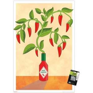 Trends International Reinders: Food - Chili Tree Unframed Wall Poster Prints - 1 of 4