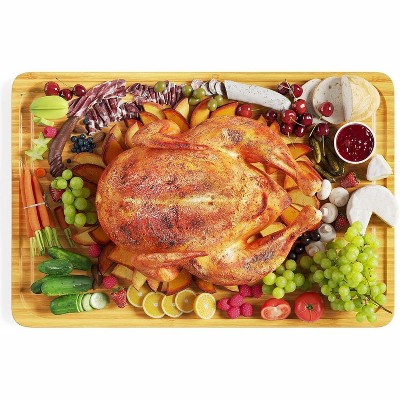 SpaceAid Large Bamboo Cutting Board (30 x 20 inches)